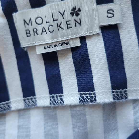 Molly Bracken Off the Shoulder Sailor Dress, VGUC, Size S - Picture 9 of 10